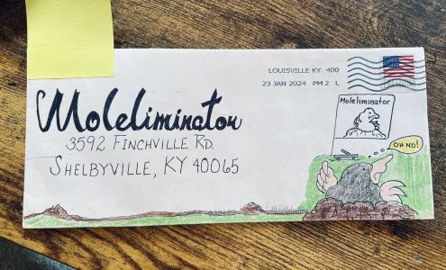 Moleliminator 1795 Finchville Rd, Shelbyville Kentucky 40065