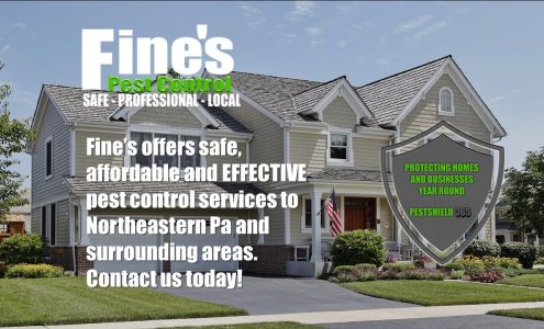 Fine's Pest Control 470 Plank Rd, Beach Lake Pennsylvania 18405
