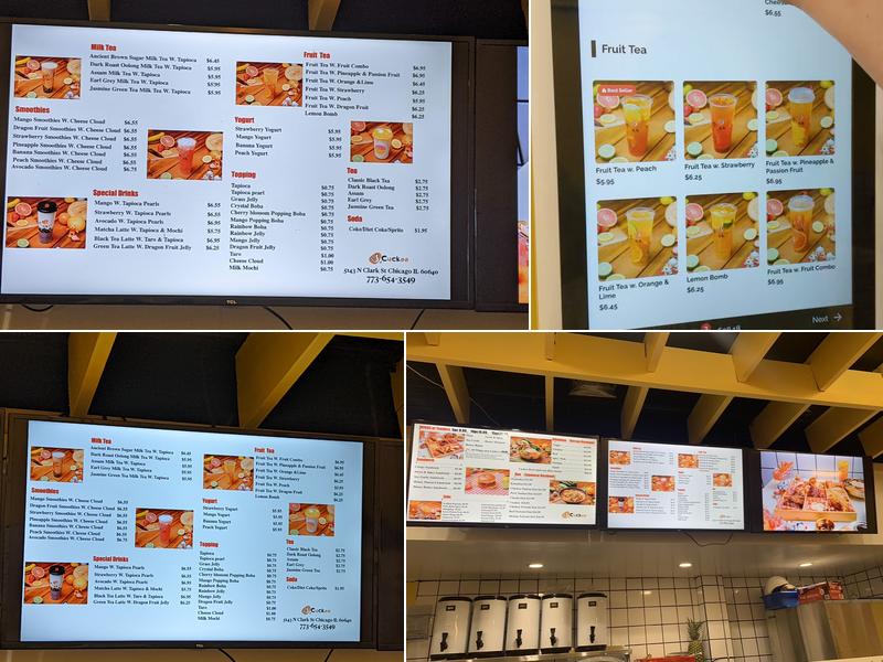 Cuckoo Menu