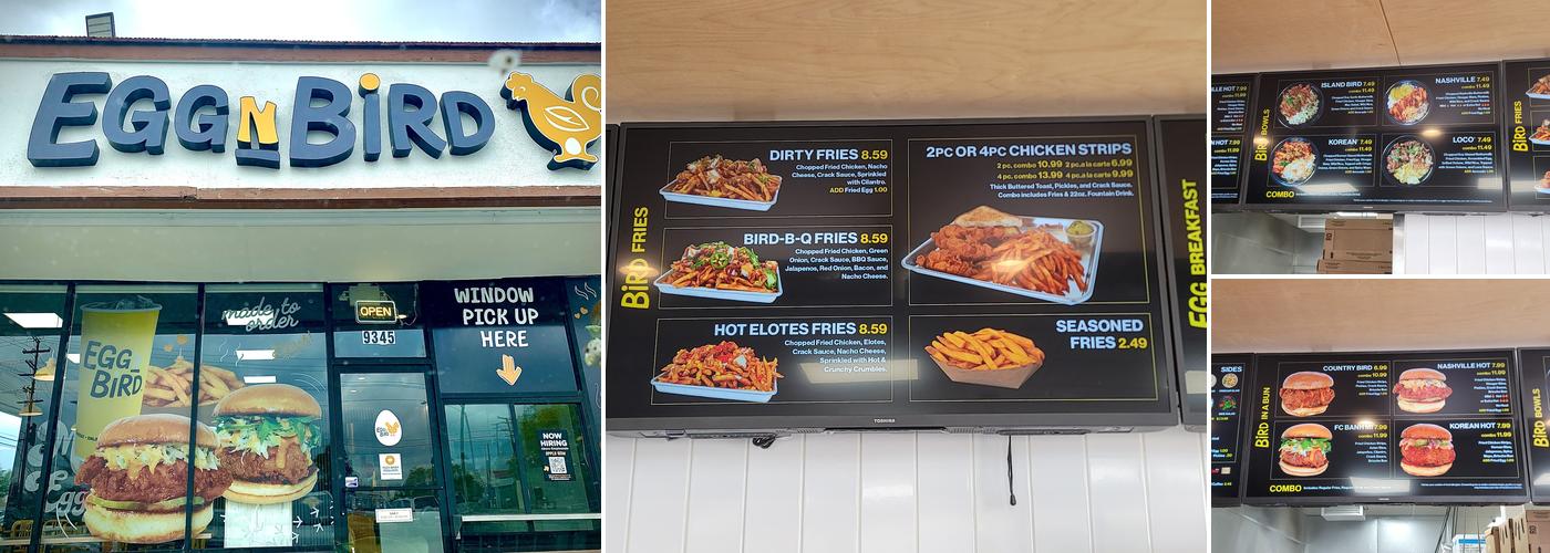 Egg N Bird - Pico Rivera Menu