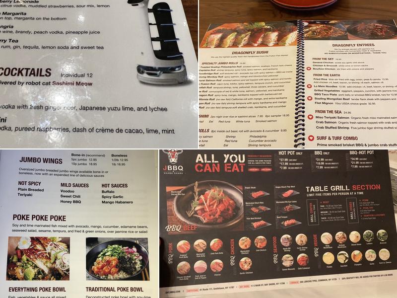 Dragonfly Kitchen Menu