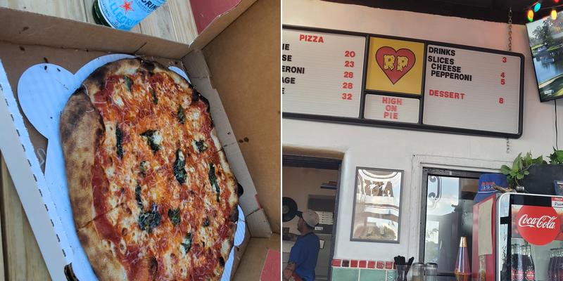 Rumor Pizza Menu