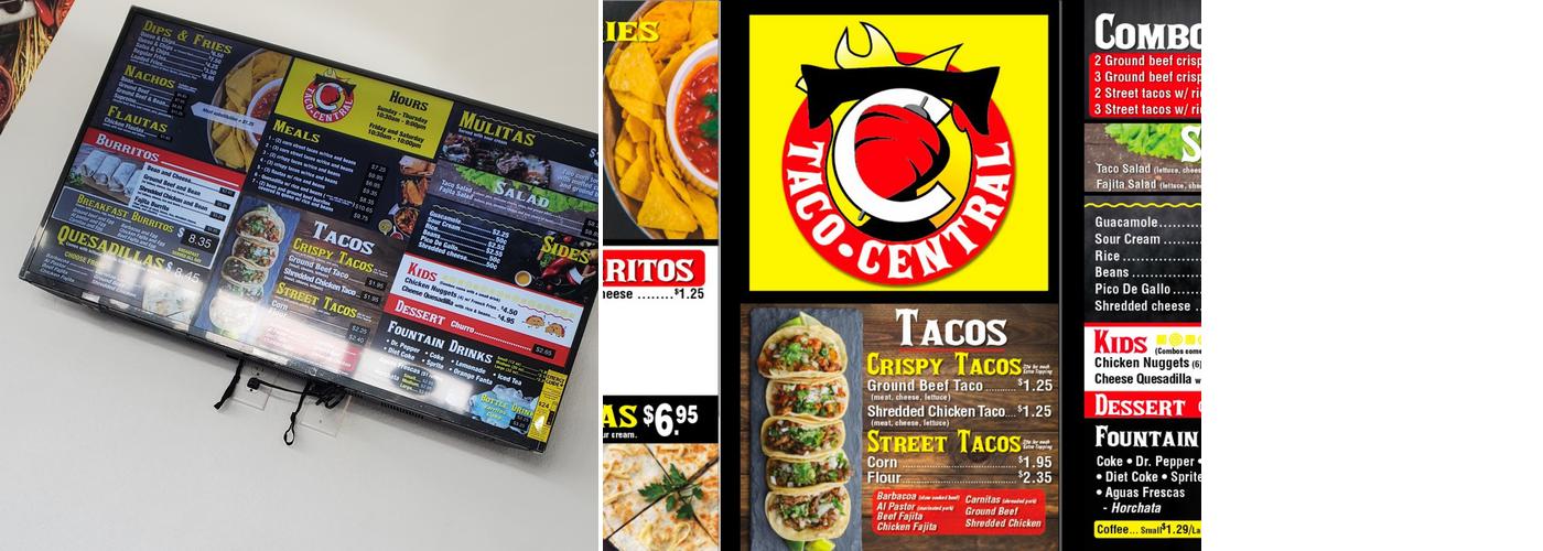 Taco - Central Menu