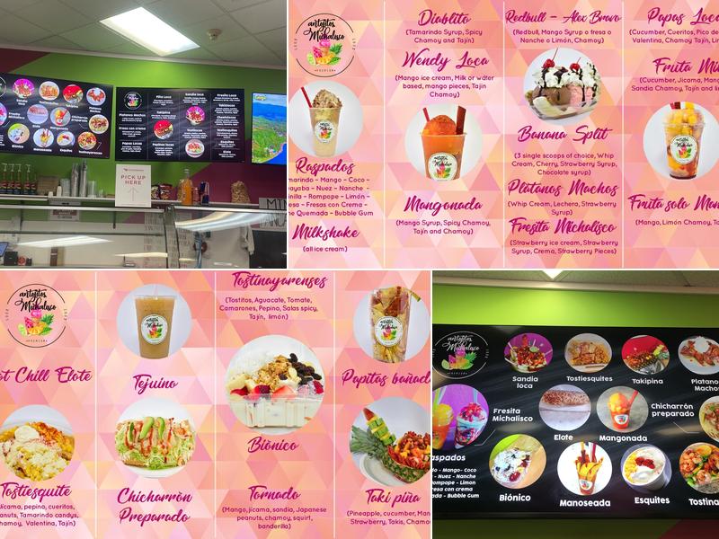 Antojitos Michalisco Menu