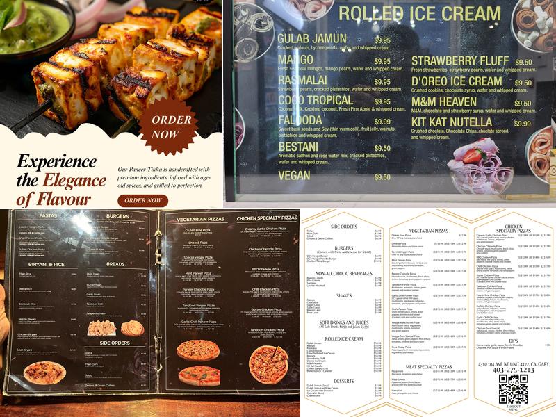 DC Pizza Bistro & Indian Restaurant Menu