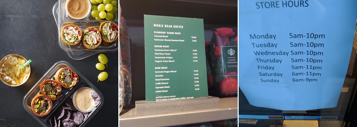 Starbucks Coffee Company Menu