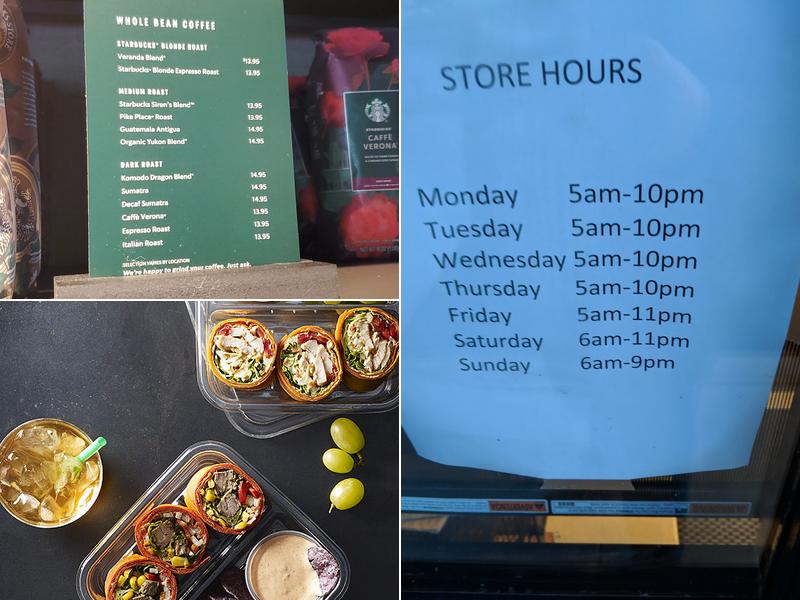 Starbucks Menu