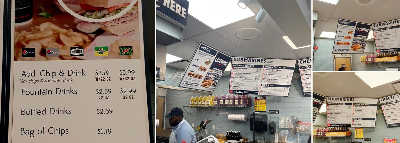 Jersey Mike's Subs Menu