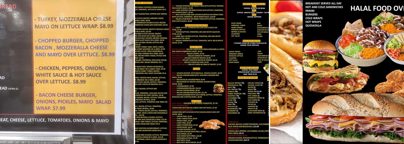 Johnson deli Menu