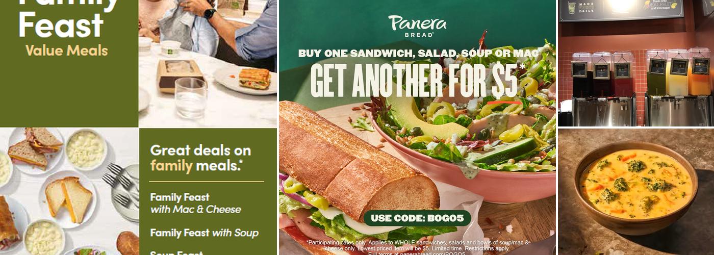 Panera Bread Menu