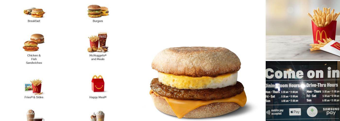 McDonald's Menu