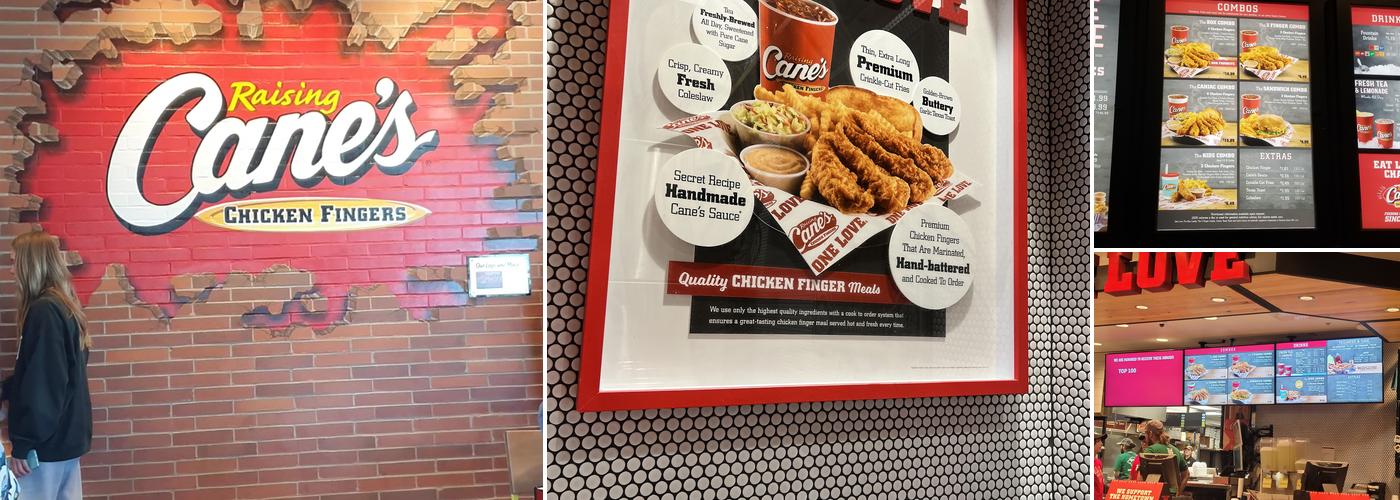 Raising Cane’s Chicken Fingers Menu