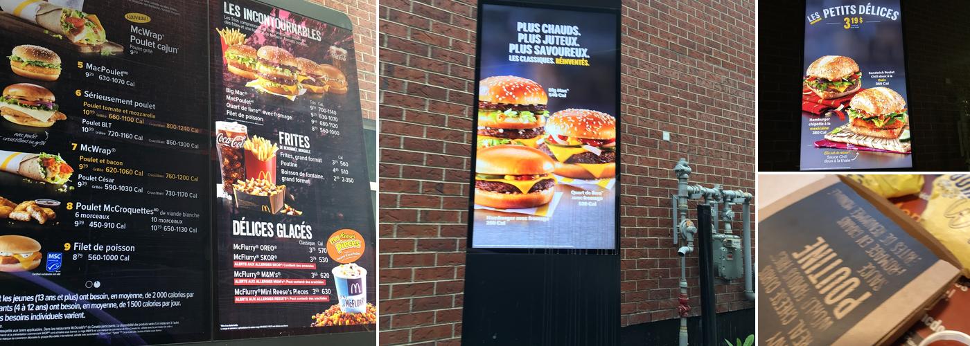 McDonald’s Menu