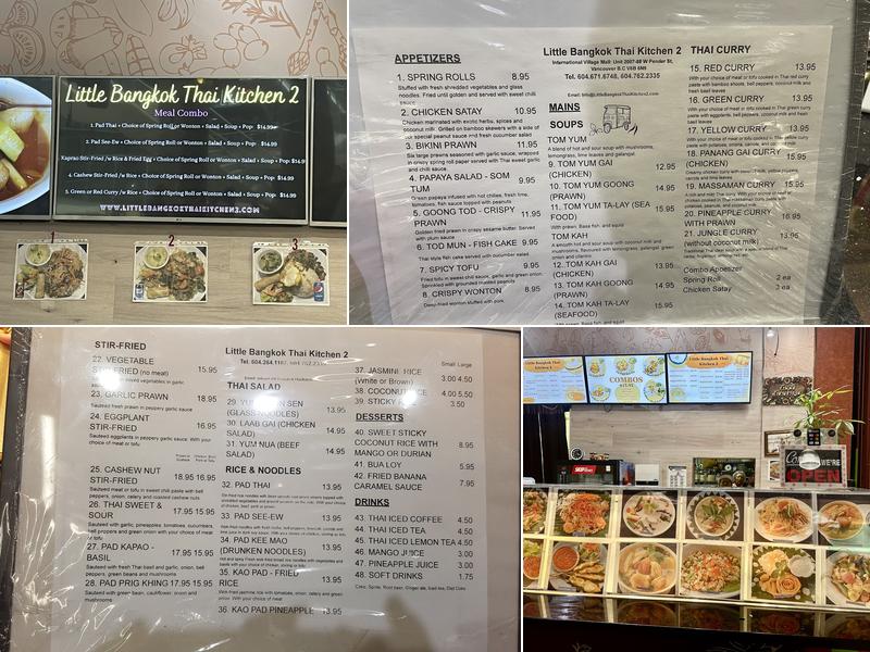 Little Bangkok Thai Kitchen 2 Menu