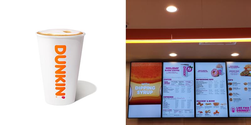 Dunkin' Menu