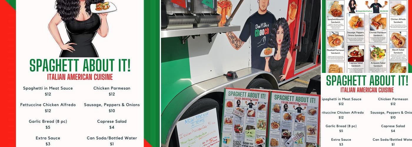 Spaghett About It! Menu