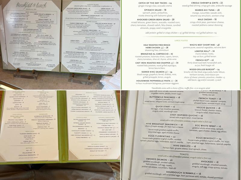 HIVE Bakery & Cafe Menu