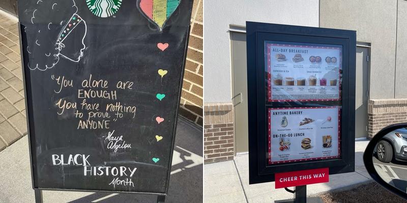 Starbucks Menu