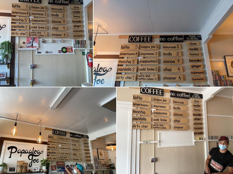 Lean-To Farm Hawai’i Menu