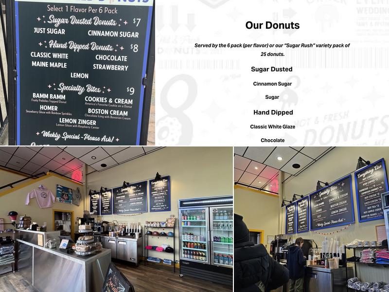 Eighty 8 Donuts Menu