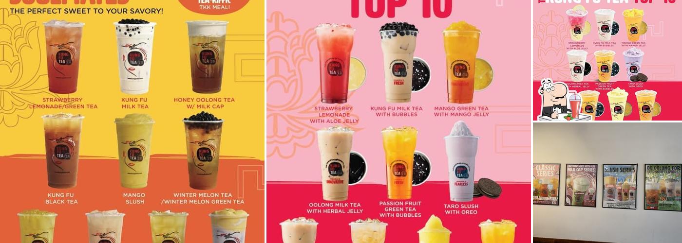 Kung Fu Tea Menu