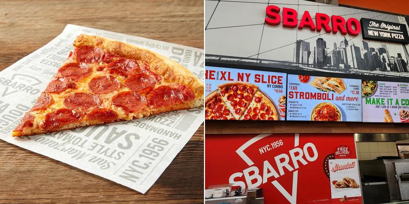 Sbarro Menu