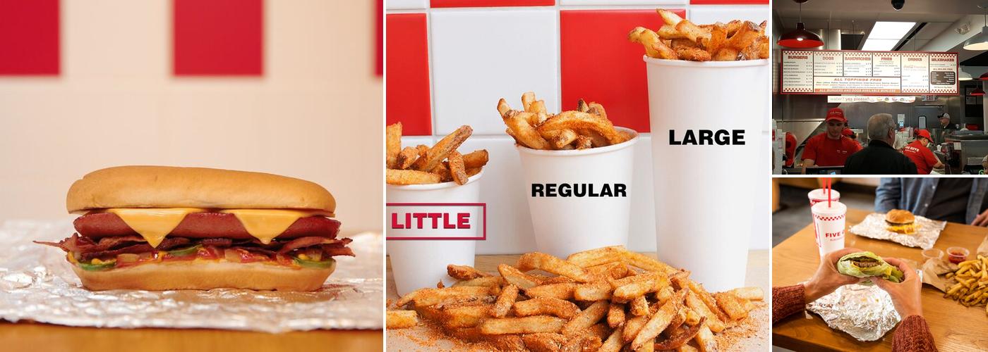 Five Guys Menu
