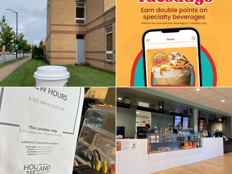 BIGGBY COFFEE 225 College Ave, Holland