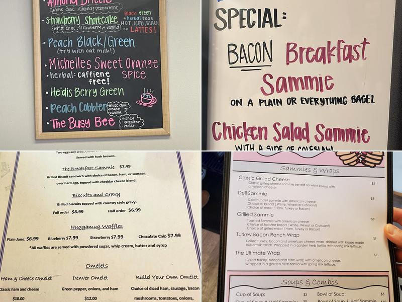 Heidi’s Huggamug Cafe Menu