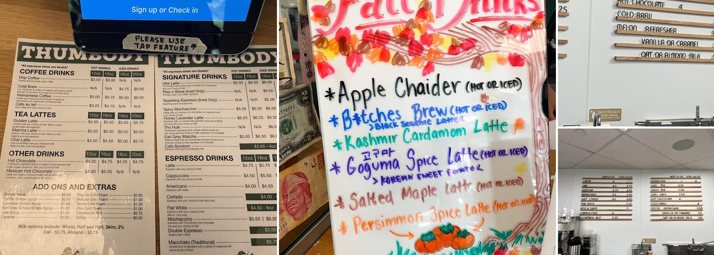 Thumbody Menu