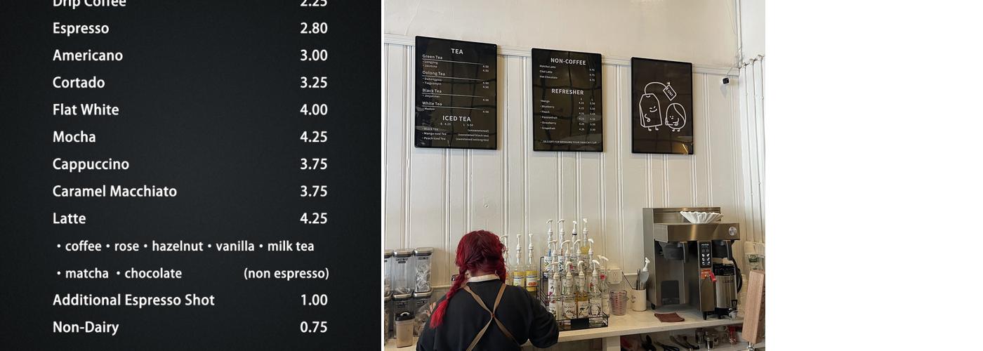 CNT Cafe Menu