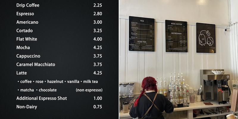 CNT Cafe Menu