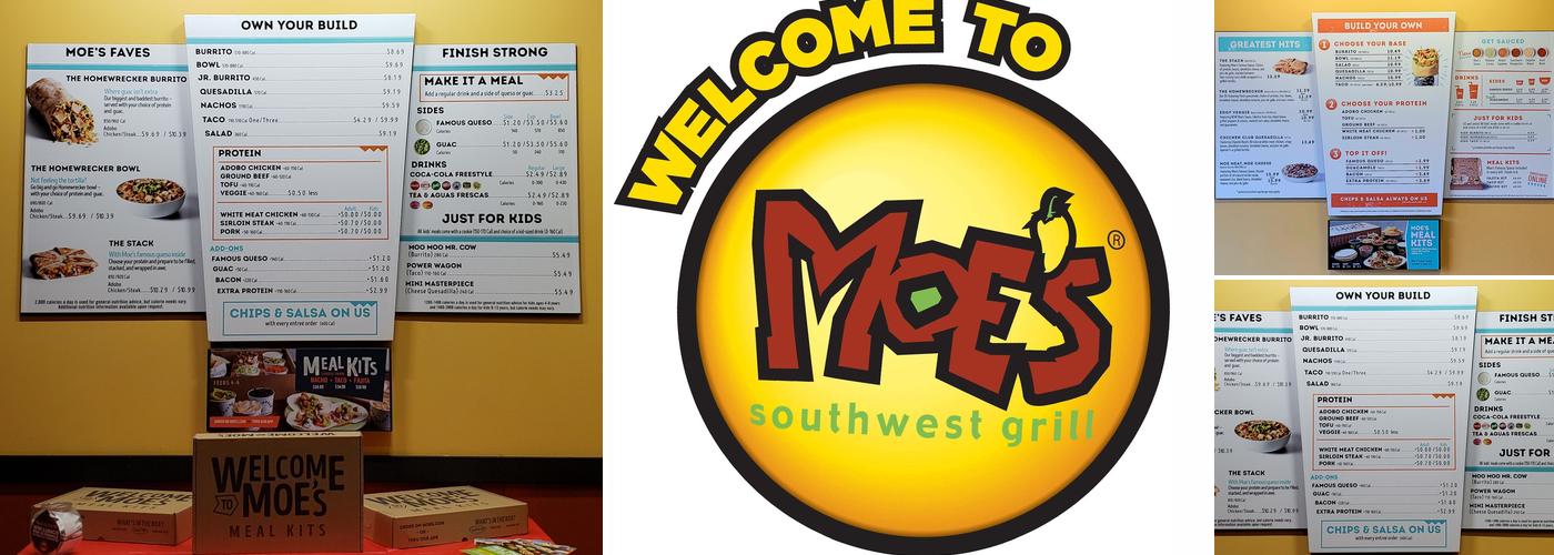 Moe's Southwest Grill Menu