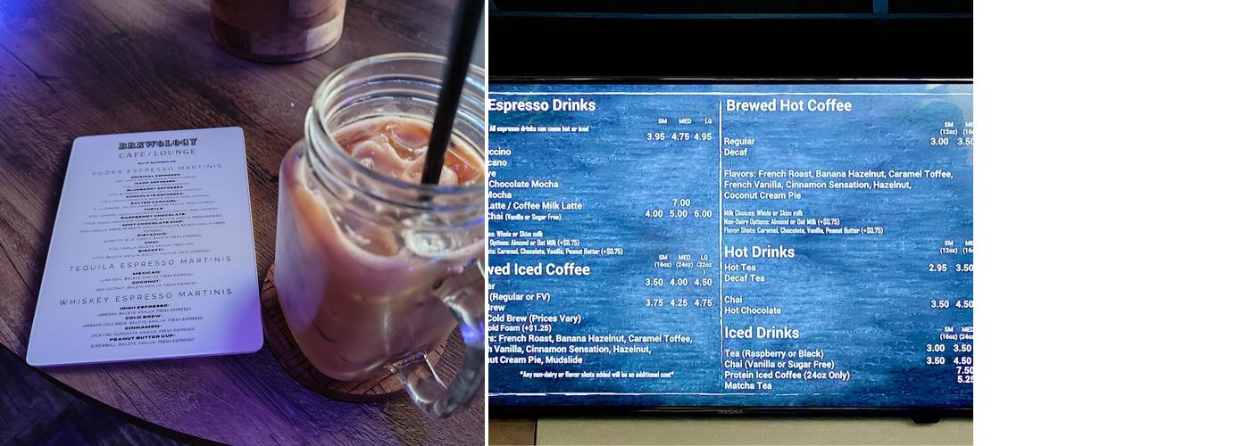 Brewology Cafe/Lounge Menu