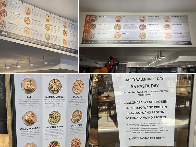 Piada Menu
