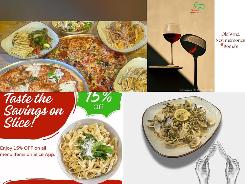 Roma's Italian Kitchen 4637 Hedgcoxe Rd #116, Plano