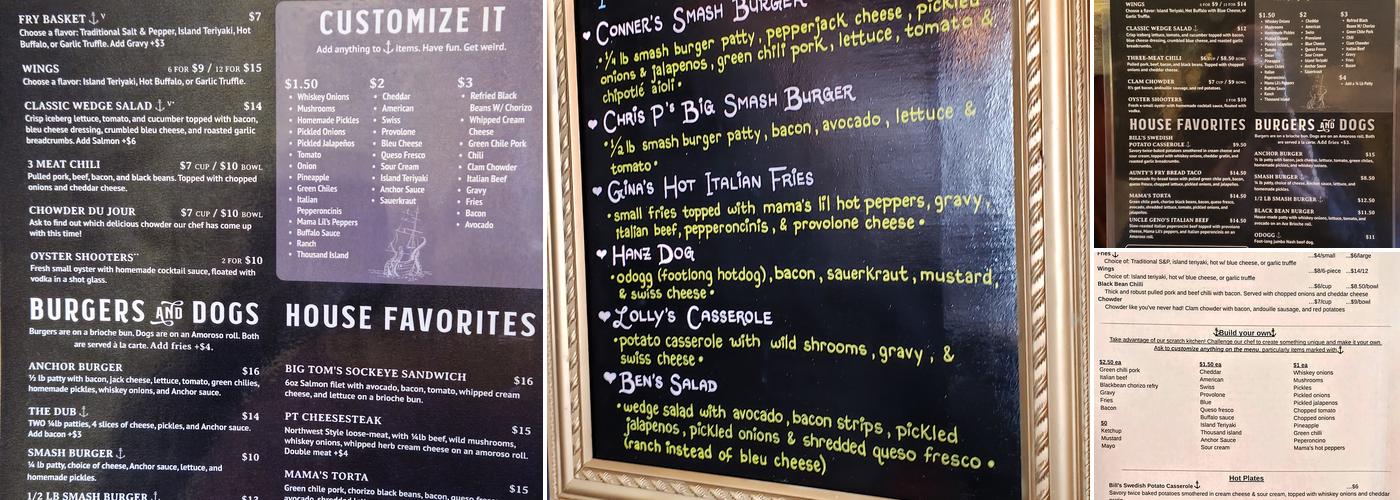 Anchor Menu