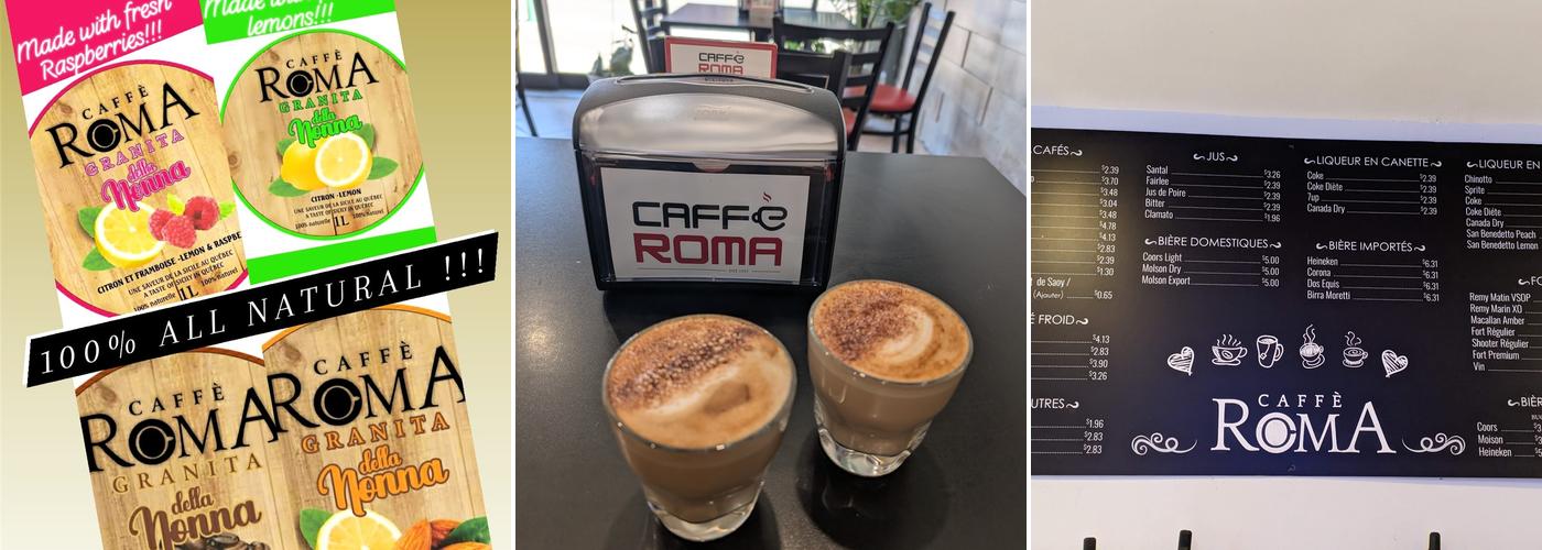 Cafe Roma Menu