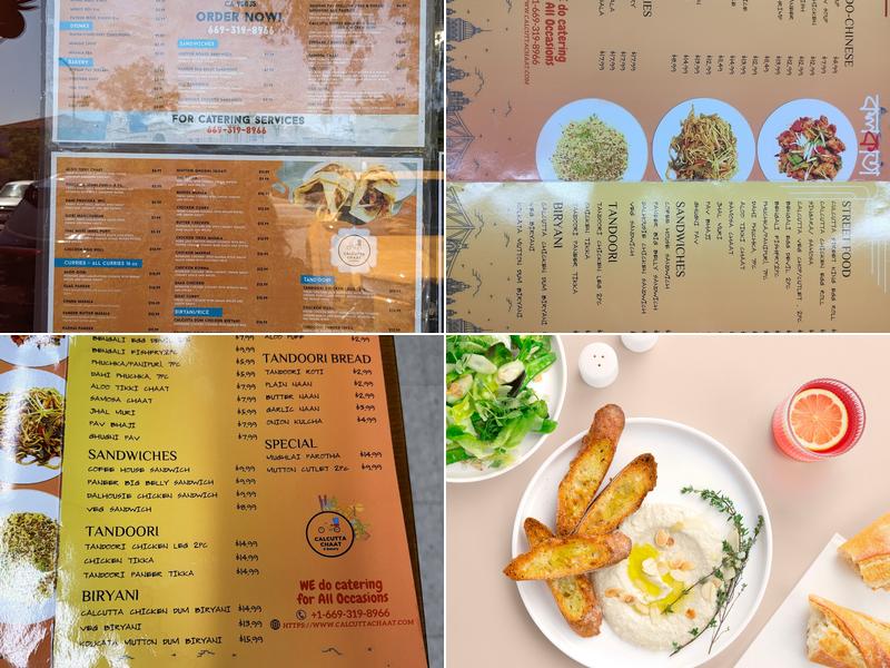 Calcutta Chaat & Bakery Menu