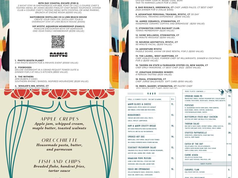 The Port of Call Menu