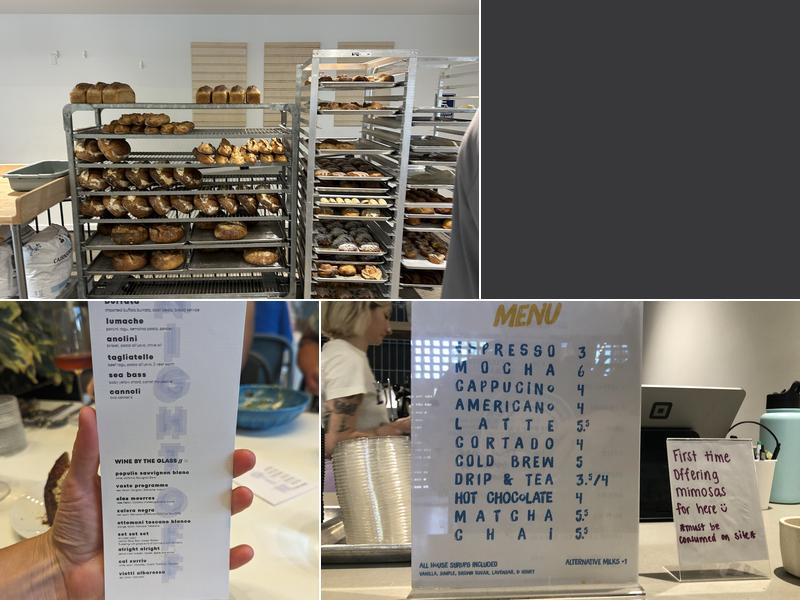 Bakery Four Menu