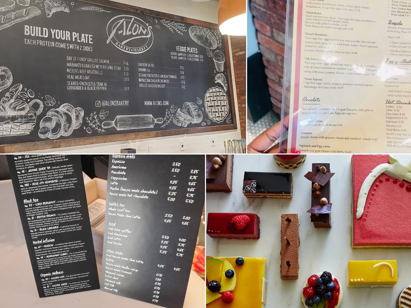 Alon’s Bakery & Market Menu