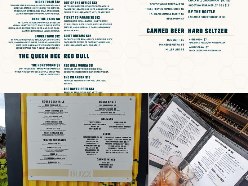 Beeline - Newport on the Levee Menu