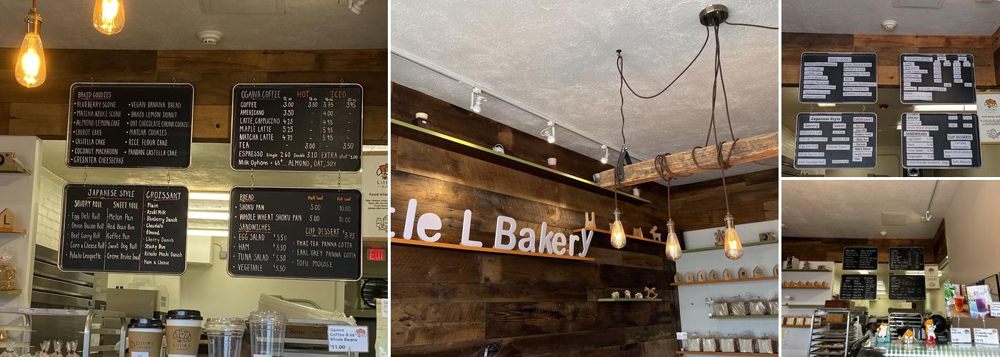 Little L Bakery Menu