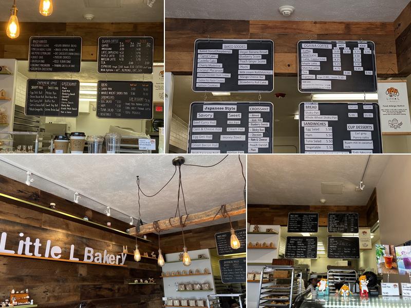Little L Bakery Menu