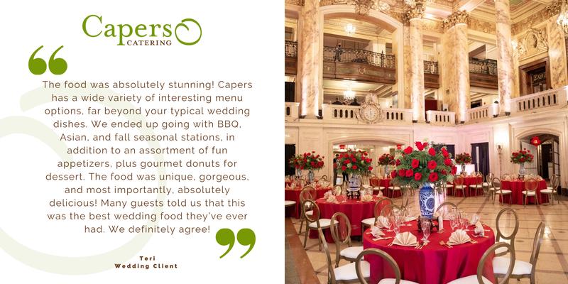 Capers Catering Menu