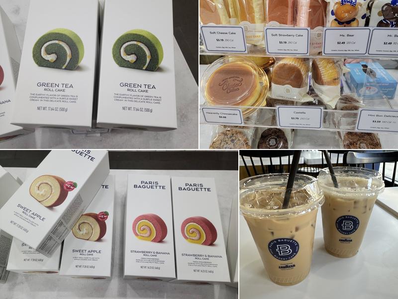 Paris Baguette Menu