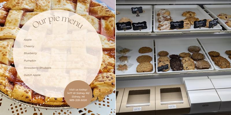 Sweet Stop Coffee Shop Menu