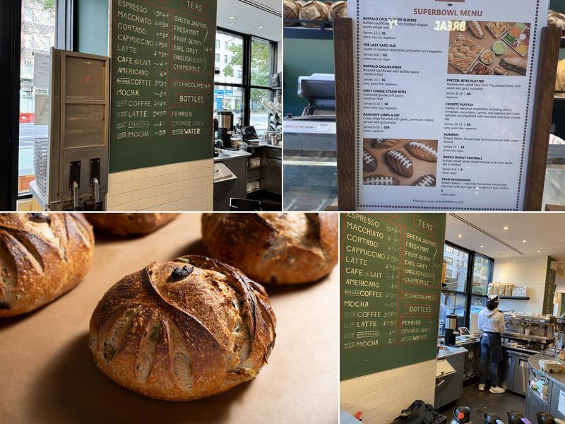 Breads Bakery Menu