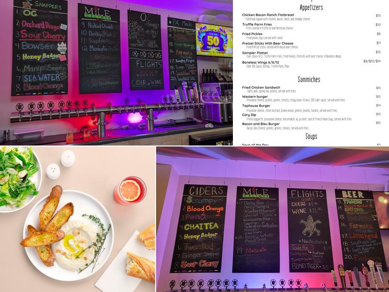 Snappy's Tap House Menu